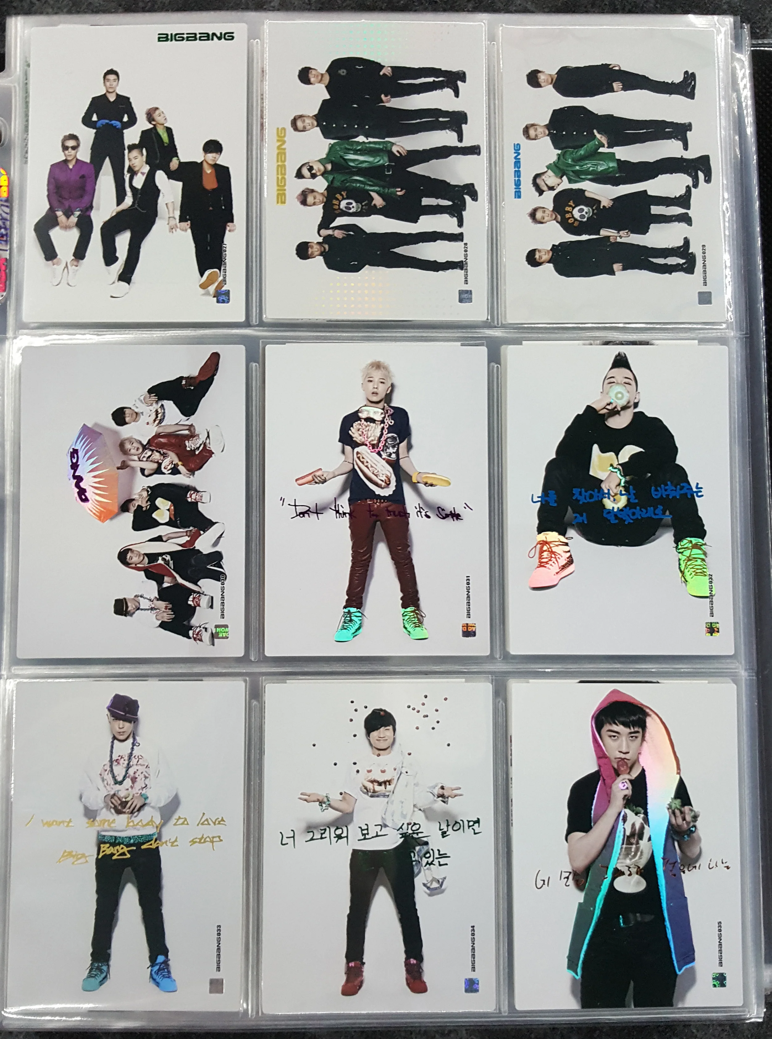 2011 - Official Collection Cards - Full Set of 100 — my BIGBANG